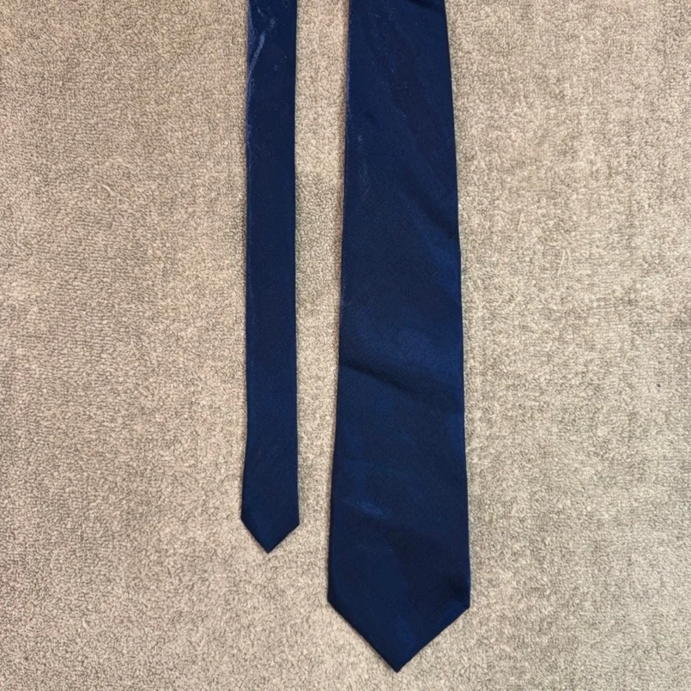 Paul Rene Mens Royal Blue Textured Necktie Formal Business Classic Tie RN 41200